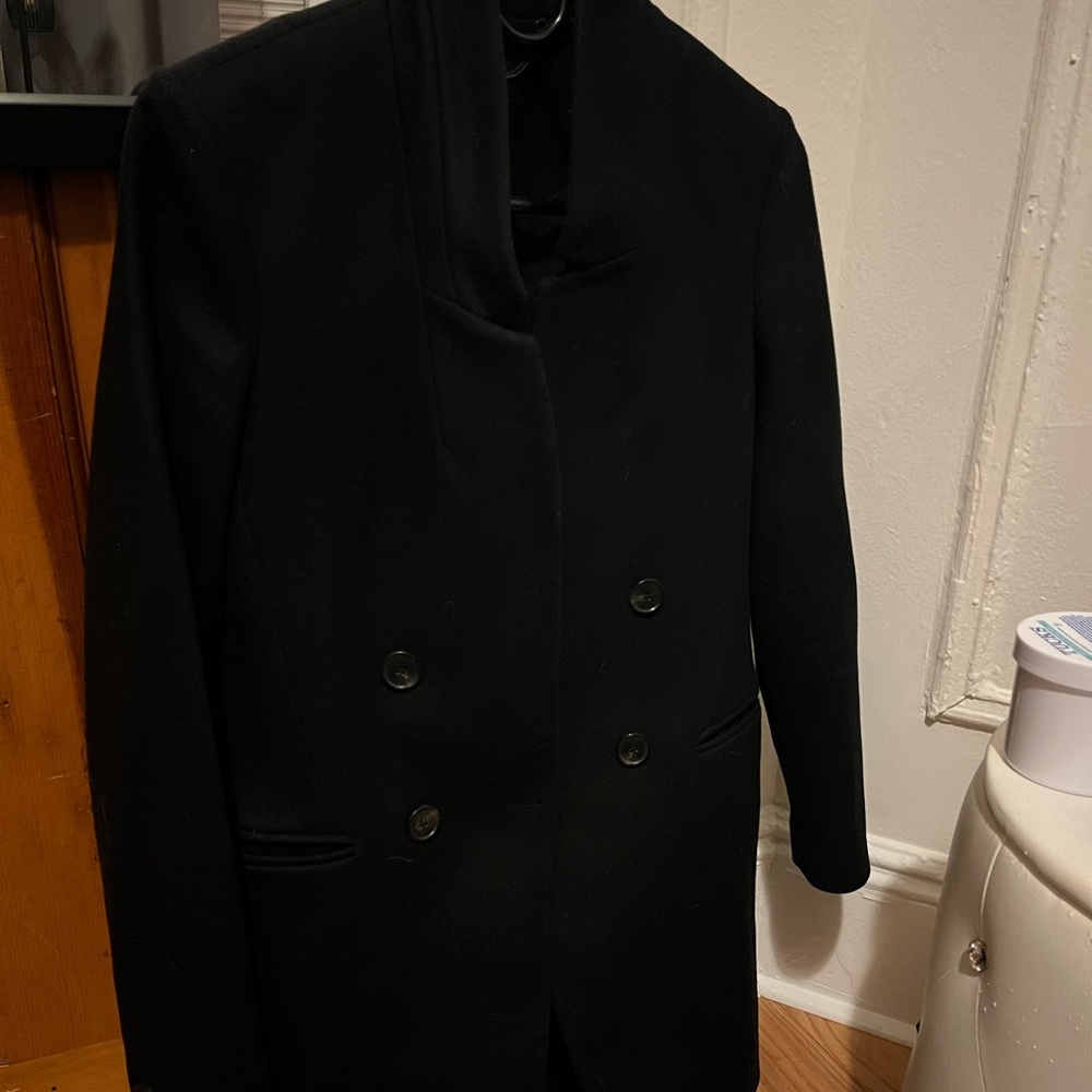 Allsaints women’s wool cashmere blend Coat!